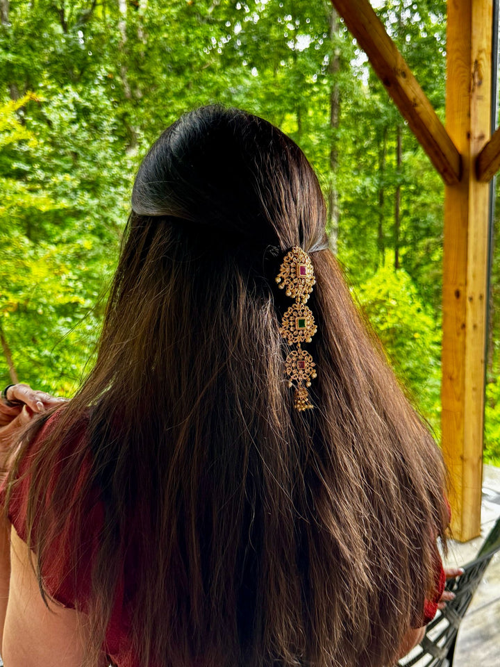Multi-Stone Hair Accessory [12011]