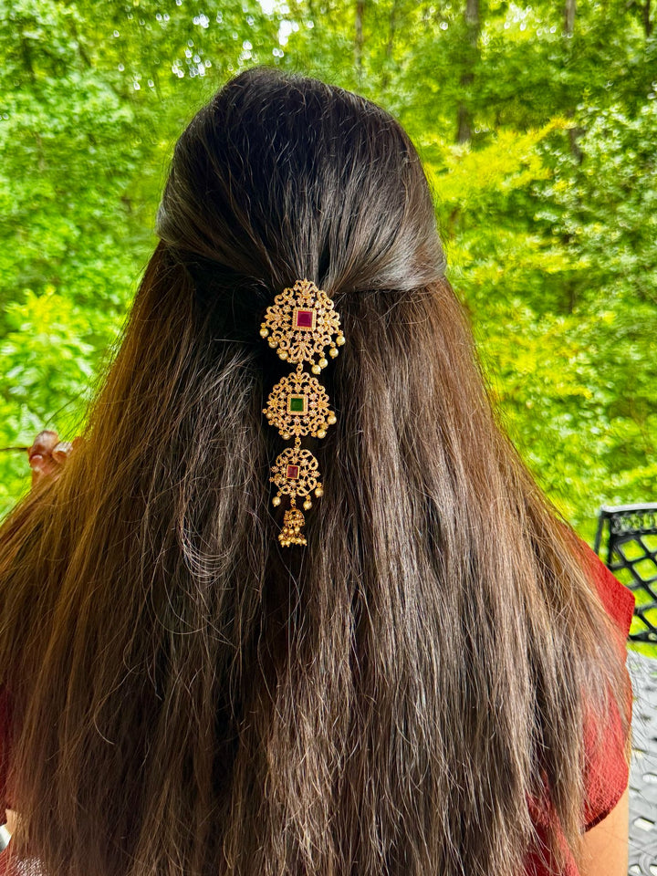 Multi-Stone Hair Accessory [12011]