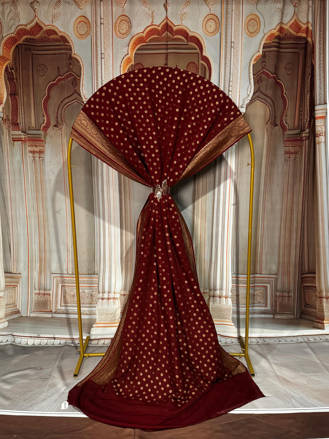 Banarasi Kaddi Georgette Saree [11864]