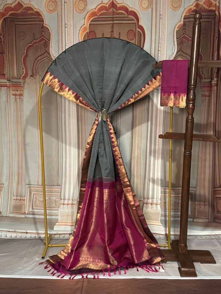 Pure Hand Woven Exclusive Kanjeevaram Saree [9938]