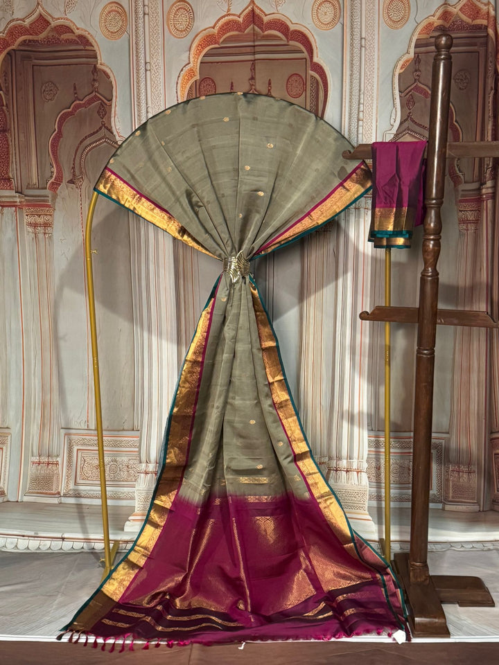 Premium Kanjeevaram with Zari Threadwork [9943]