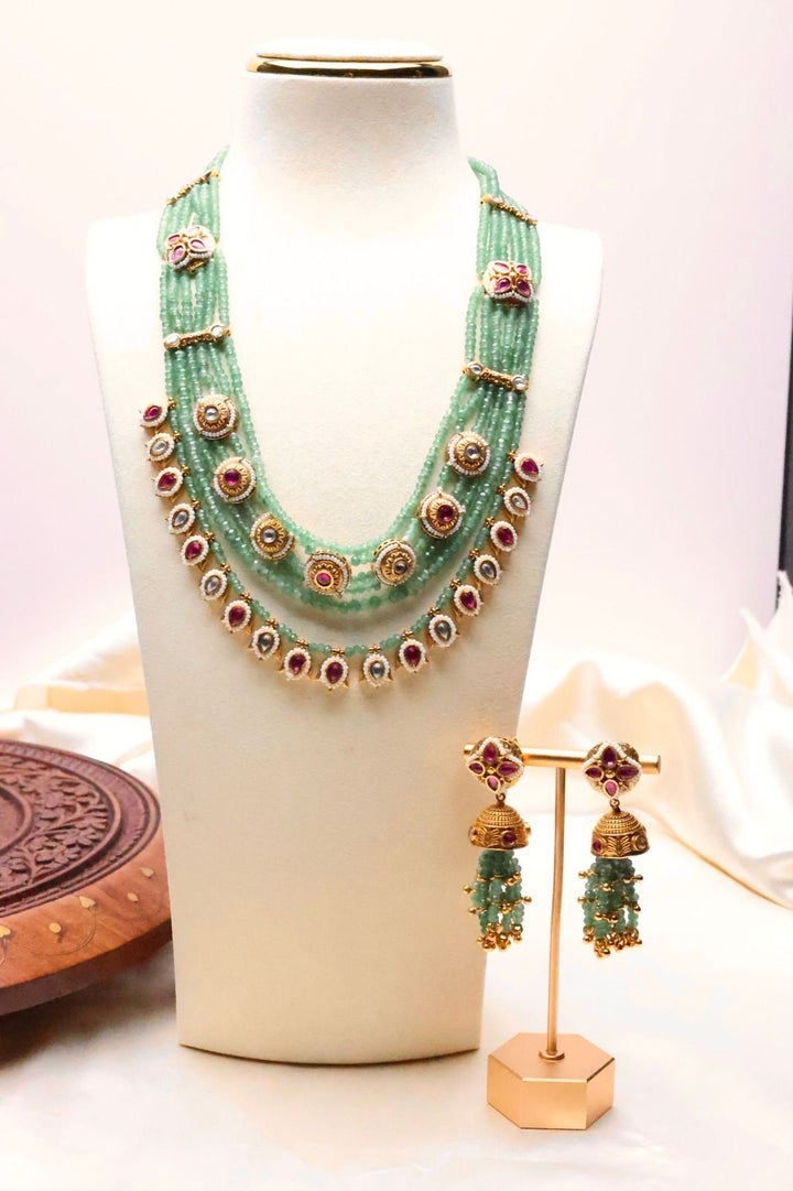 Jade Multilayer Mala [12898]