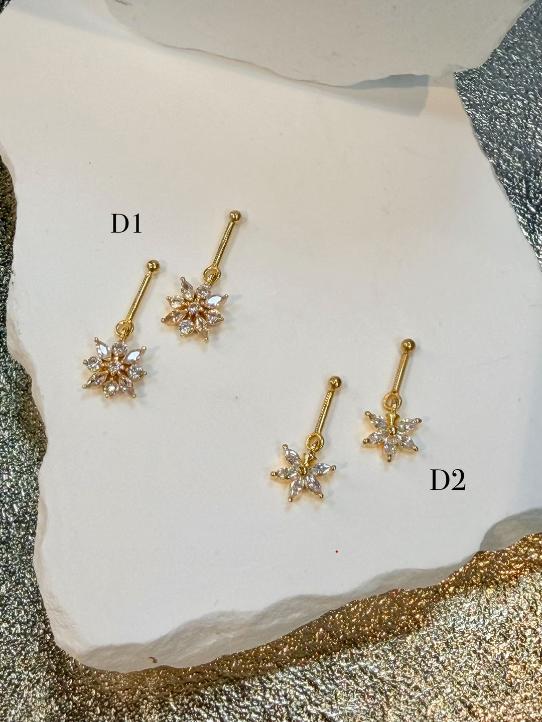 92.5 Silver Dainty Collection: Pierced Ear Cuffs [13589]