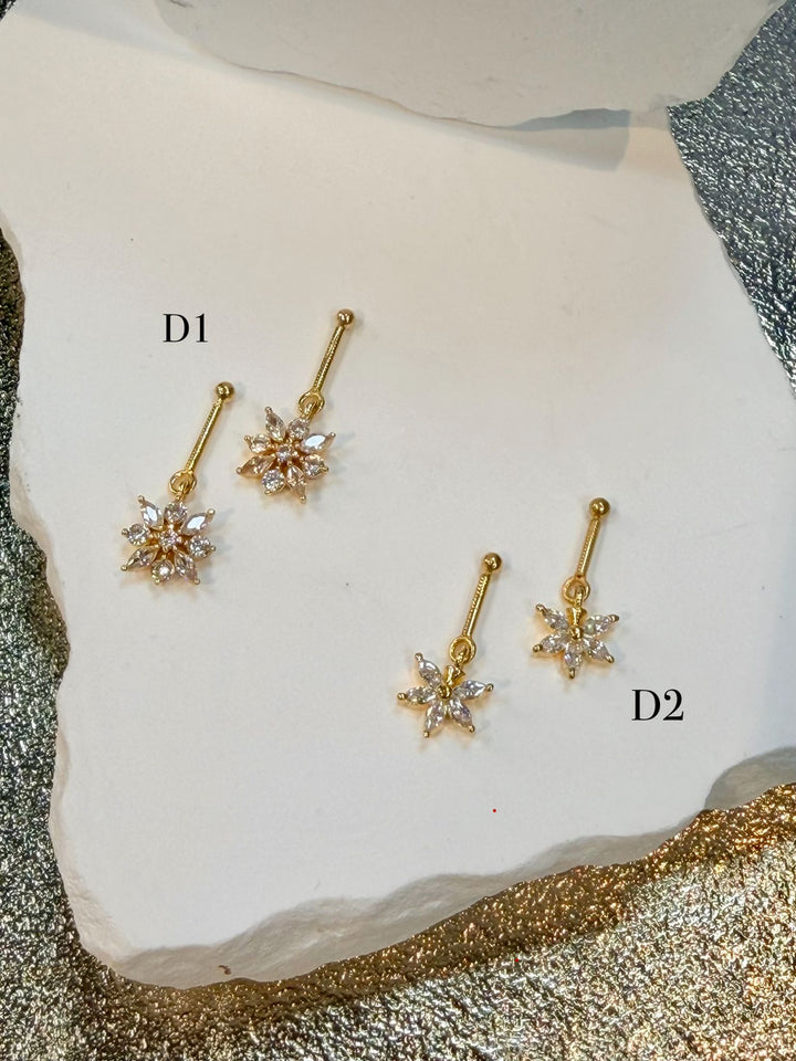 92.5 Silver Dainty Collection: Pierced Ear Cuffs [13589]