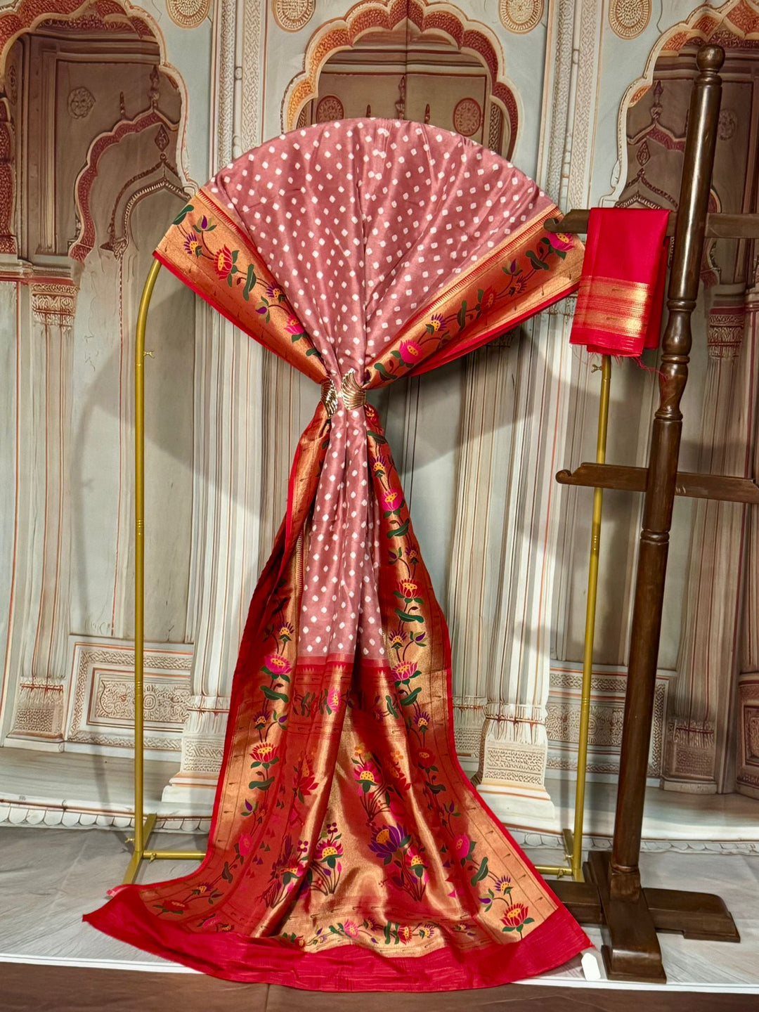 Bandhini Paithani Silk Saree [12673]