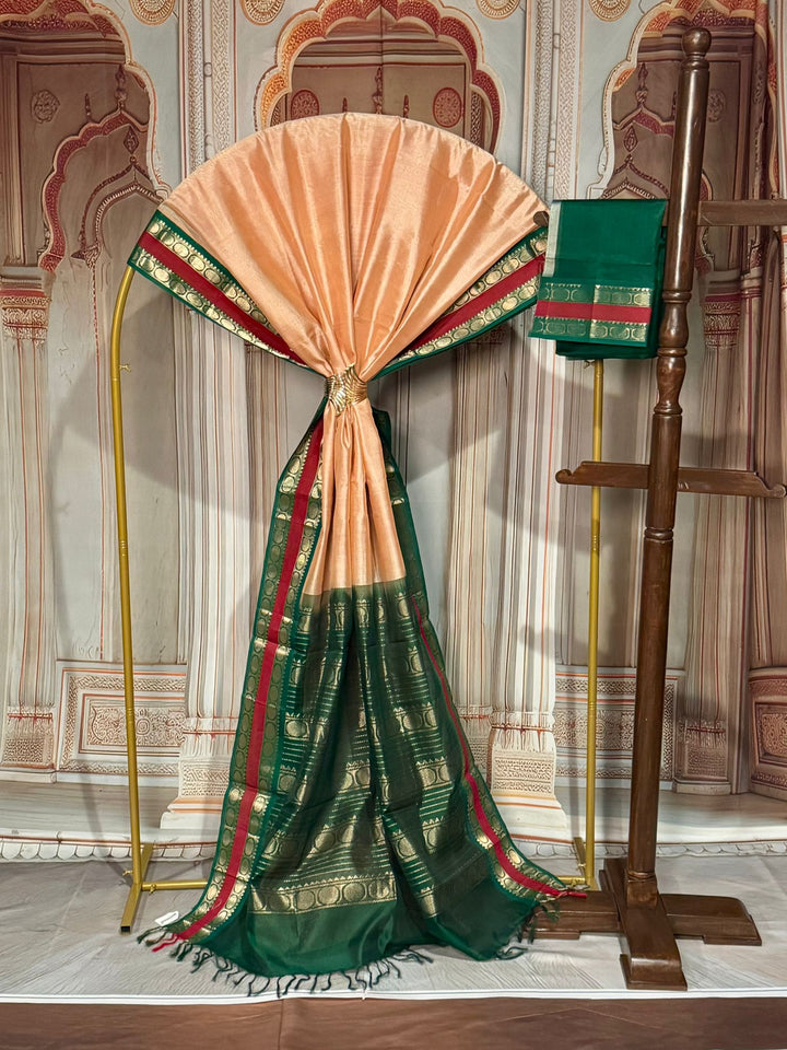 Kuppadam Silk Saree (Plain) [12184]