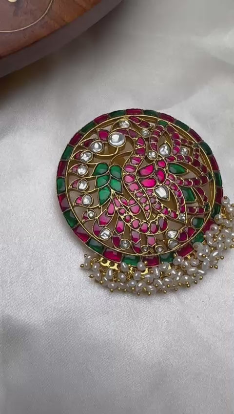 92.5 Silver Fusion pendant (58 gms) [12783]