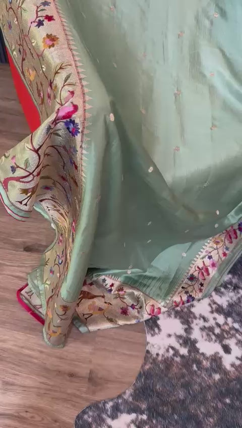 Tissue Paithani Saree [12654]